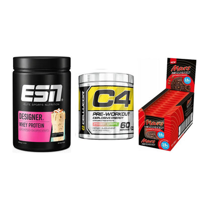 Home-Gym-Starter: ESN Designer + Cellucor C4 + 5× Mars High – alle enthaltenen Artikel