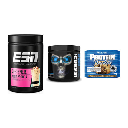 Home-Gym-Starter: ESN Designer + JNX Sports + 5× Weider Protein – alle enthaltenen Artikel