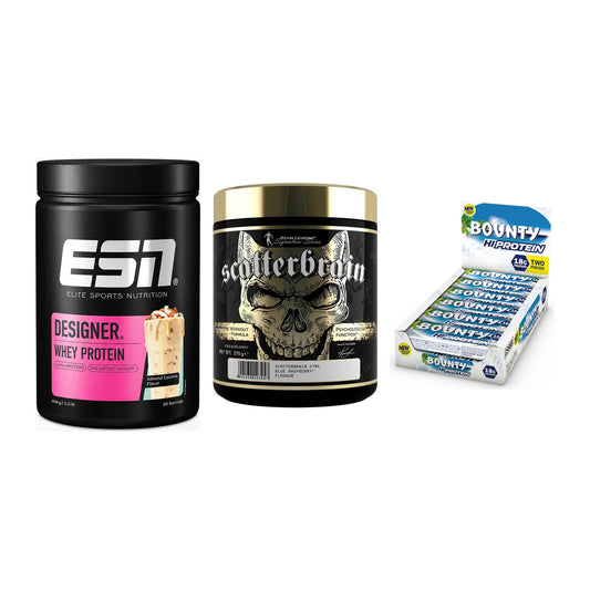 Home-Gym-Starter: ESN Designer + Kevin Levrone + 5× Bounty High – alle enthaltenen Artikel