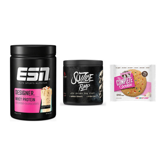 Home-Gym-Starter: ESN Designer + #GYMJUICE + 5× Lenny & Larry – alle enthaltenen Artikel