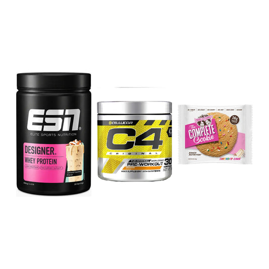Home-Gym-Starter: ESN Designer + Cellucor C4 + 5× Lenny & Larry – alle enthaltenen Artikel