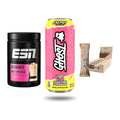 Home-Gym-Starter: ESN Designer + Ghost Energy + 5× Barebells Vegan – alle enthaltenen Artikel