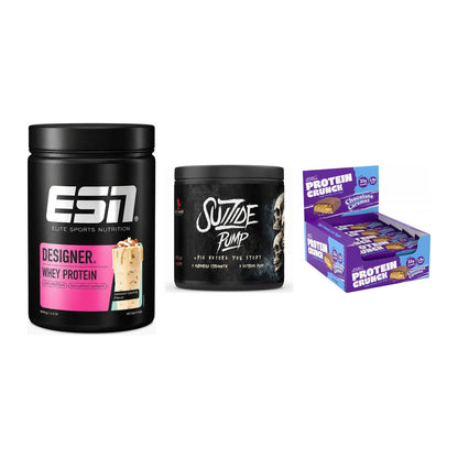 Home-Gym-Starter: ESN Designer + #GYMJUICE + 5× Applied Protein – alle enthaltenen Artikel