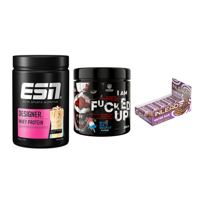 Home-Gym-Starter: ESN Designer + Swedish Supplem + 5× INLEAD Wafer – alle enthaltenen Artikel