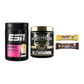 Home-Gym-Starter: ESN Designer + Kevin Levrone + 5× M&M Protein Bar – alle enthaltenen Artikel