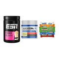 Home-Gym-Starter: ESN Designer + USP Labs Jack3d + 5× Wispy Protein – alle enthaltenen Artikel