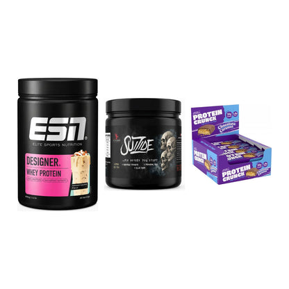 Home-Gym-Starter: ESN Designer + #GYMJUICE + 5× Applied Protein – alle enthaltenen Artikel