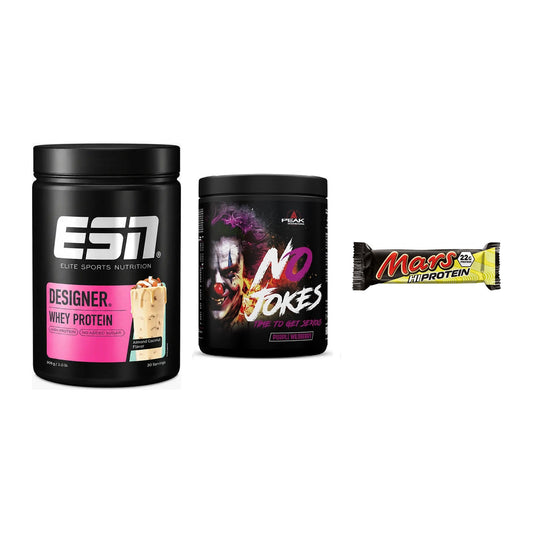 Home-Gym-Starter: ESN Designer + Peak No Jokes + 5× Mars High – alle enthaltenen Artikel
