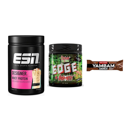 Home-Gym-Starter: ESN Designer + Psycho Pharma + 5× Body Attack – alle enthaltenen Artikel