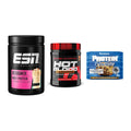 Home-Gym-Starter: ESN Designer + Scitec Hot + 5× Weider Protein – alle enthaltenen Artikel