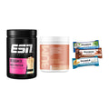 Home-Gym-Starter: ESN Designer + RAW Nutrition + 5× Weider BAR – alle enthaltenen Artikel