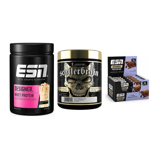 Home-Gym-Starter: ESN Designer Whey + Kevin Levrone + 1 weitere – alle enthaltenen Artikel