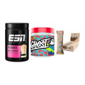 Home-Gym-Starter: ESN Designer + Ghost Legend V4 + 5× Barebells Vegan – alle enthaltenen Artikel