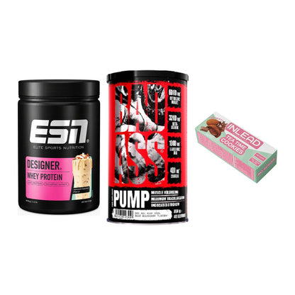 Home-Gym-Starter: ESN Designer + BAD ASS Pump + 5× INLEAD Tea Time – alle enthaltenen Artikel