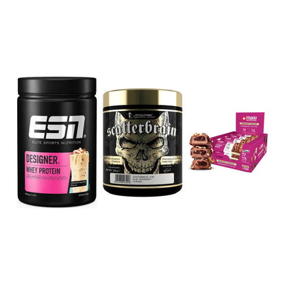 Home-Gym-Starter: ESN Designer + Kevin Levrone + 5× MaxiNutrition – alle enthaltenen Artikel