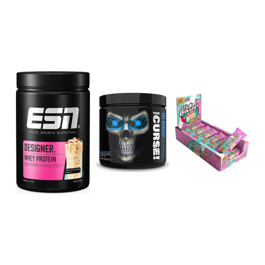 Home-Gym-Starter: ESN Designer + JNX Sports + 5× Chiefs Protein – alle enthaltenen Artikel