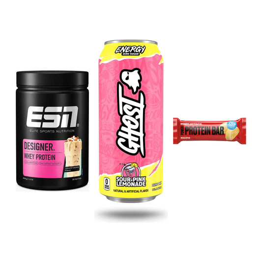 Home-Gym-Starter: ESN Designer + Ghost Energy + 5× Body Attack – alle enthaltenen Artikel