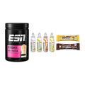 Home-Gym-Starter: ESN Designer + Nutrend Activit + 5× M&M Protein Bar – alle enthaltenen Artikel