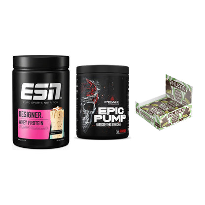 Home-Gym-Starter: ESN Designer + Peak EPIC Pump + 5× INLEAD Wafer – alle enthaltenen Artikel