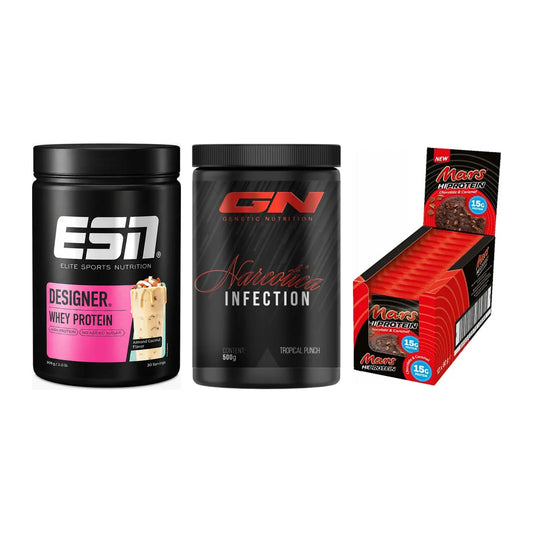 Home-Gym-Starter: ESN Designer + GN Narcotica + 5× Mars High – alle enthaltenen Artikel