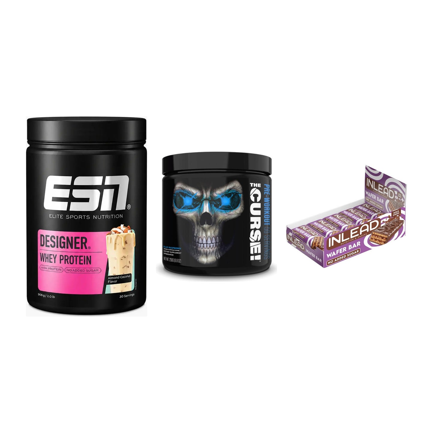 Home-Gym-Starter: ESN Designer + JNX Sports + 5× INLEAD Wafer – alle enthaltenen Artikel