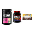 Home-Gym-Starter: ESN Designer + Scitec Hot + 5× M&M Protein Bar – alle enthaltenen Artikel