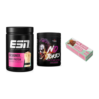 Home-Gym-Starter: ESN Designer + Peak No Jokes + 5× INLEAD Tea Time – alle enthaltenen Artikel