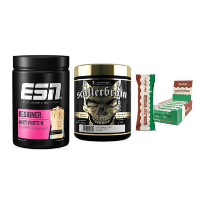 Home-Gym-Starter: ESN Designer + Kevin Levrone + 5× Barebells – alle enthaltenen Artikel