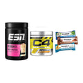 Home-Gym-Starter: ESN Designer + Cellucor C4 + 5× Weider BAR – alle enthaltenen Artikel