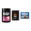 Home-Gym-Starter: ESN Designer + Peak Epic Pump + 5× Weider Protein – alle enthaltenen Artikel