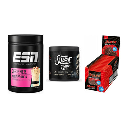 Home-Gym-Starter: ESN Designer + #GYMJUICE + 5× Mars High – alle enthaltenen Artikel