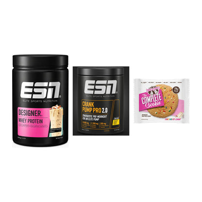 Home-Gym-Starter: ESN Designer + ESN Crank Pump + 5× Lenny & Larry – alle enthaltenen Artikel