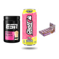 Home-Gym-Starter: ESN Designer + Ghost Energy + 5× INLEAD Wafer – alle enthaltenen Artikel