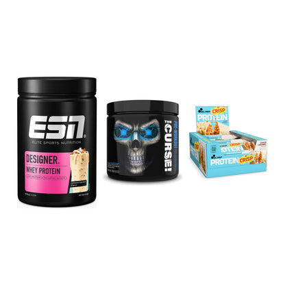 Home-Gym-Starter: ESN Designer + JNX Sports + 5× Olimp Protein – alle enthaltenen Artikel