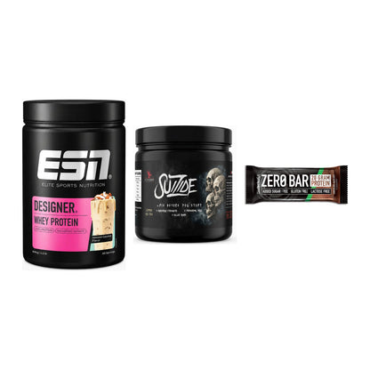 Home-Gym-Starter: ESN Designer + #GYMJUICE + 5× BioTech Zero – alle enthaltenen Artikel