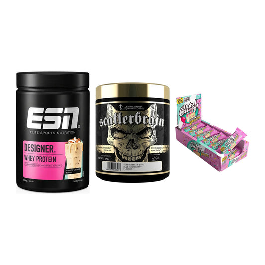 Home-Gym-Starter: ESN Designer + Kevin Levrone + 5× Chiefs Protein – alle enthaltenen Artikel