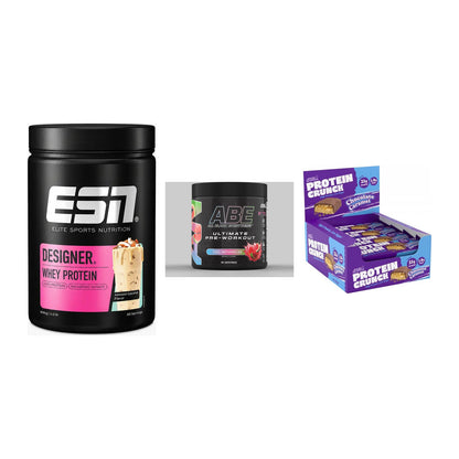 Home-Gym-Starter: ESN Designer + Applied Nutriti + 5× Applied Protein – alle enthaltenen Artikel