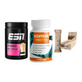 Home-Gym-Starter: ESN Designer + ProFuel Koffein + 5× Barebells Vegan – alle enthaltenen Artikel