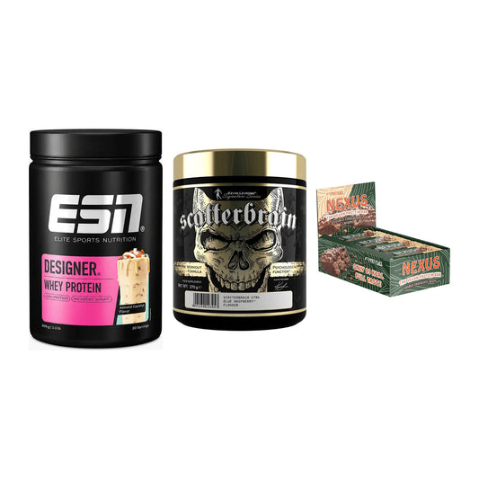 Home-Gym-Starter: ESN Designer + Kevin Levrone + 5× ProFuel Nexus – alle enthaltenen Artikel