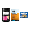 Home-Gym-Starter: ESN Designer + Bulk Dope + 5× Weider Protein – alle enthaltenen Artikel