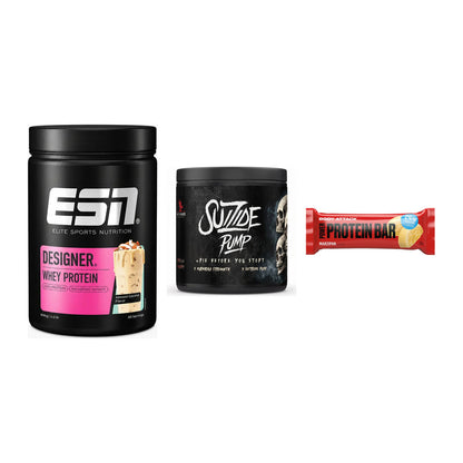 Home-Gym-Starter: ESN Designer + #GYMJUICE + 5× Body Attack – alle enthaltenen Artikel