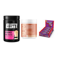 Home-Gym-Starter: ESN Designer + RAW Nutrition + 5× Snickers High – alle enthaltenen Artikel