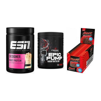 Home-Gym-Starter: ESN Designer + Peak EPIC Pump + 5× Mars High – alle enthaltenen Artikel