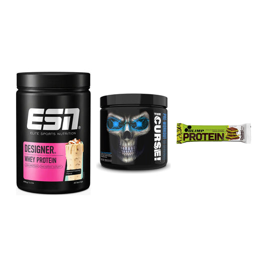 Home-Gym-Starter: ESN Designer + JNX Sports + 5× Olimp Protein – alle enthaltenen Artikel