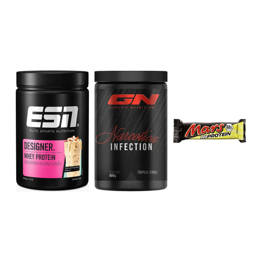 Home-Gym-Starter: ESN Designer + GN Narcotica + 5× Mars High – alle enthaltenen Artikel