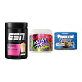 Home-Gym-Starter: ESN Designer + AK47 Labs + 5× Weider Protein – alle enthaltenen Artikel
