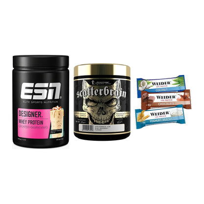 Home-Gym-Starter: ESN Designer + Kevin Levrone + 5× Weider BAR – alle enthaltenen Artikel