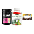 Home-Gym-Starter: ESN Designer + FGN Garcinia 60 + 5× M&M Protein Bar – alle enthaltenen Artikel
