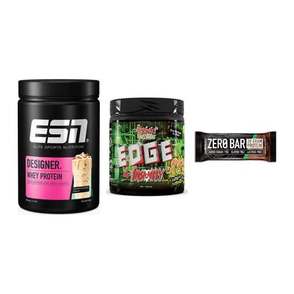 Home-Gym-Starter: ESN Designer + Psycho Pharma + 5× BioTech Zero – alle enthaltenen Artikel