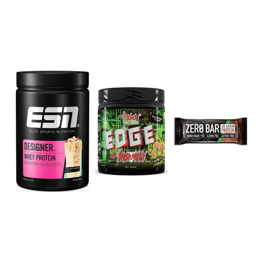 Home-Gym-Starter: ESN Designer + Psycho Pharma + 5× BioTech Zero – alle enthaltenen Artikel
